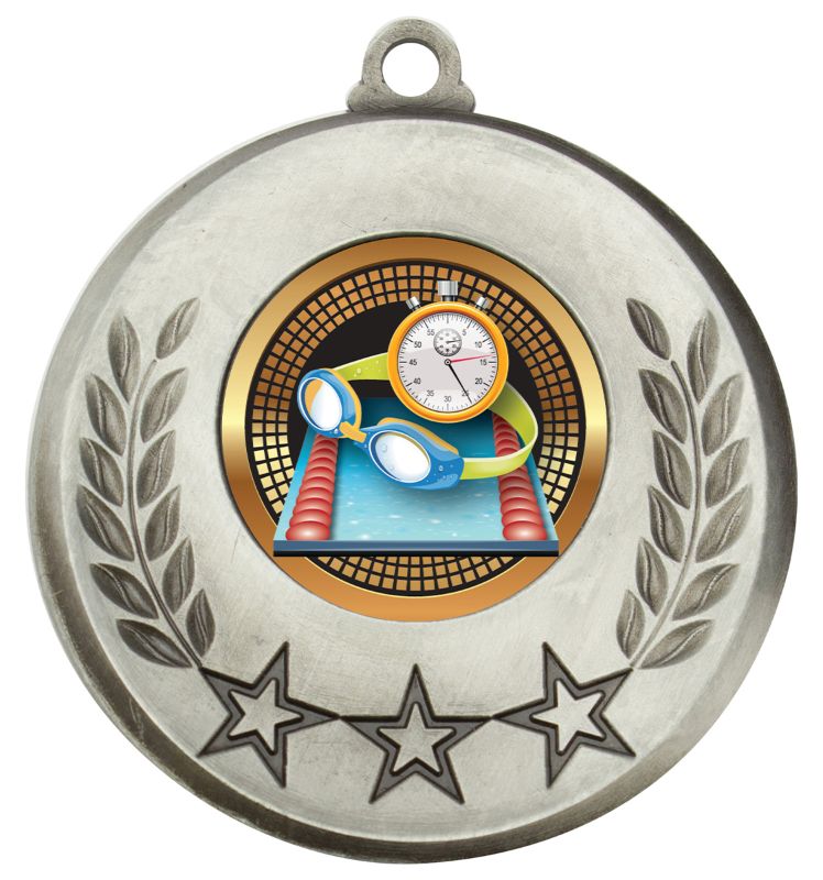 MSH130S Laurel Swim Silver