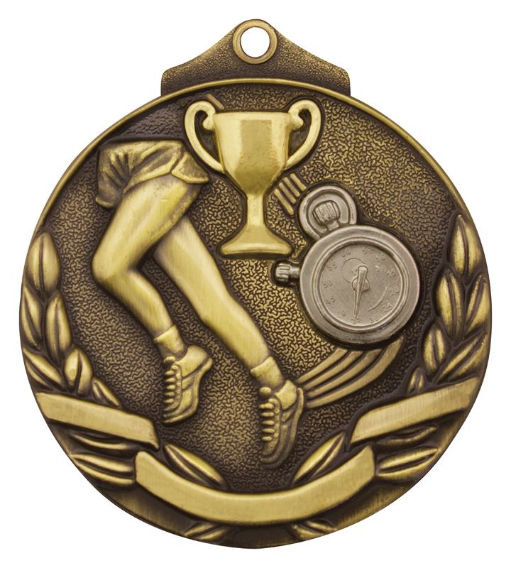 MT901G Track Two Tone Medal Gold