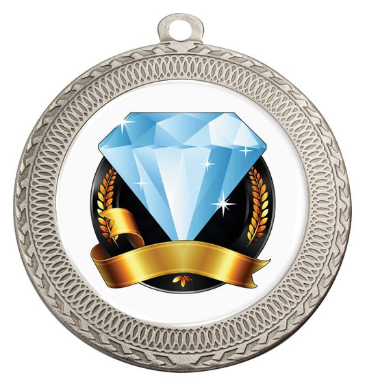 MVN002S Ovation Diamond Medal Silver Medal 7cm