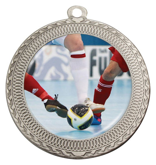 MVN041S Ovation Futsal / Indoor Football Medal Silver