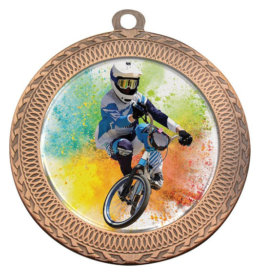 MVN081B Ovation BMX Medal Bronze Medal 7cm