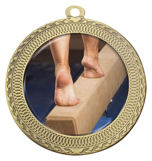 MVN141G Ovation Gymnastics Medal Gold Medal 7cm