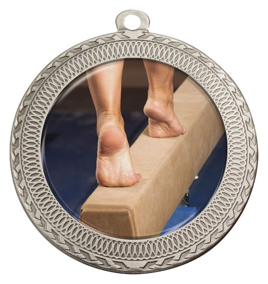 MVN141S Ovation Gymnastics Medal Silver Medal 7cm