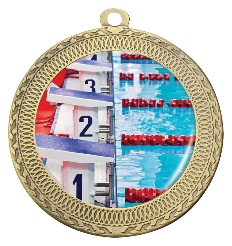MVN201G Ovation Swim Medal Gold