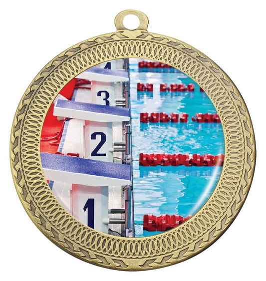 MVN201G Ovation Swim Medal Gold