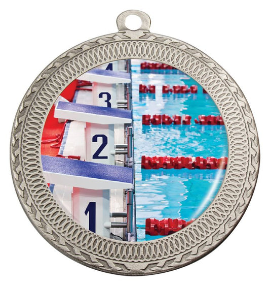 MVN201S Ovation Swim Medal Silver