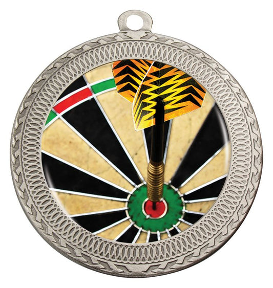 MVN381S Ovation Darts Medal Silver Medal 7cm