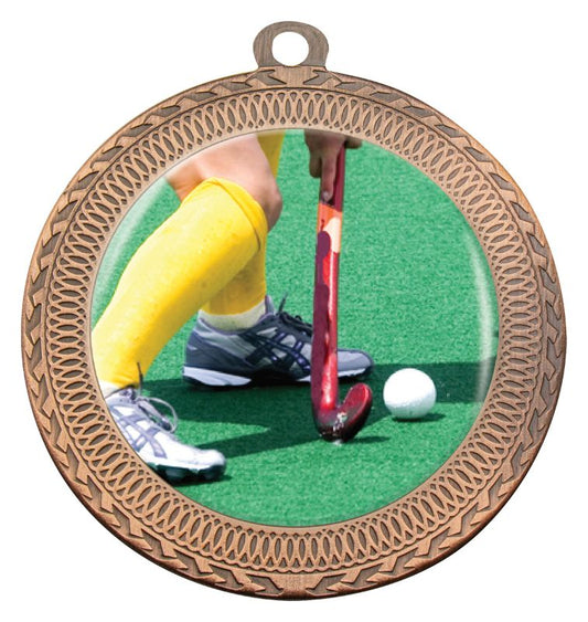 MVN441B Ovation Hockey Medal Bronze Medal 7cm