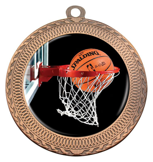 MVN601B Ovation Basketball Medal Bronze Medal 7cm