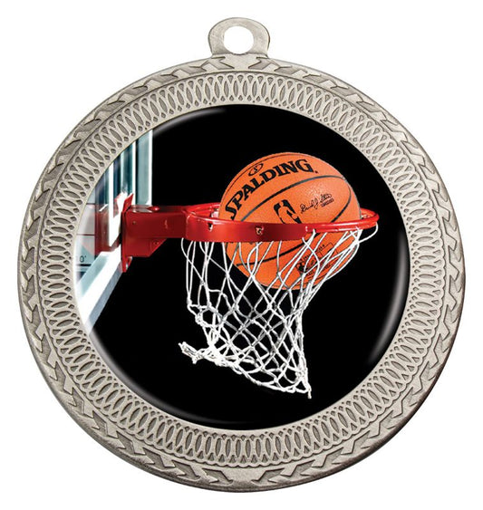 MVN601S Ovation Basketball Medal Silver Medal 7cm