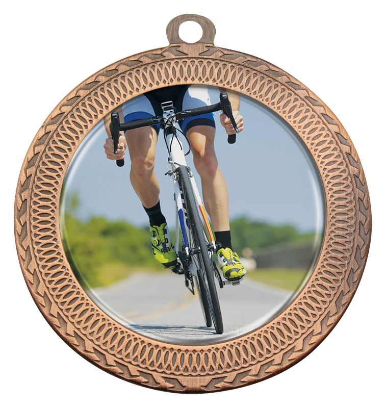 MVN641B Ovation Cycling Medal Bronze Medal 7cm