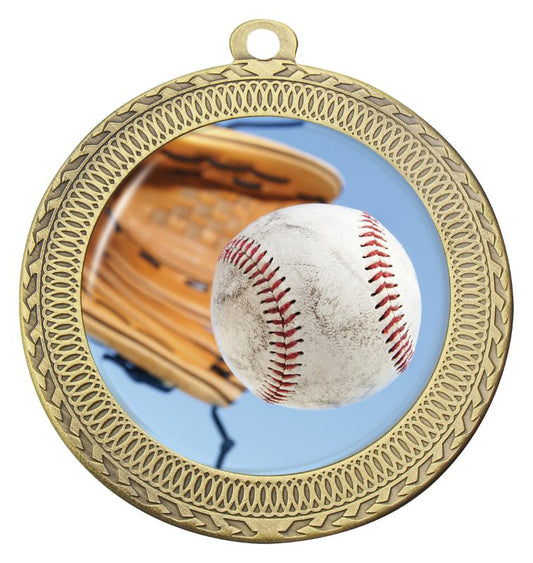 MVN741G Ovation Baseball Medal Gold