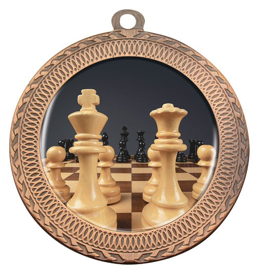 MVN782B Ovation Chess Medal Bronze Medal 7cm
