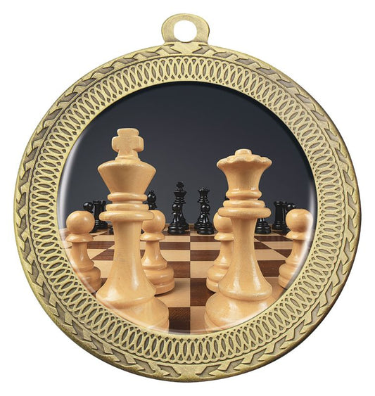 MVN782G Ovation Chess Medal Gold Medal 7cm
