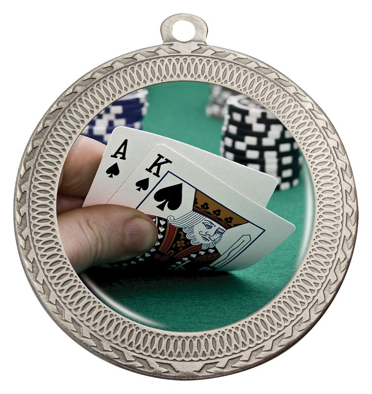 MVN971S Ovation Cards Medal Silver Medal 7cm