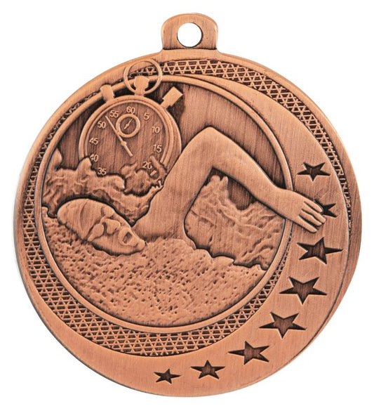 MW902B Swim Wayfare Medal Bronze