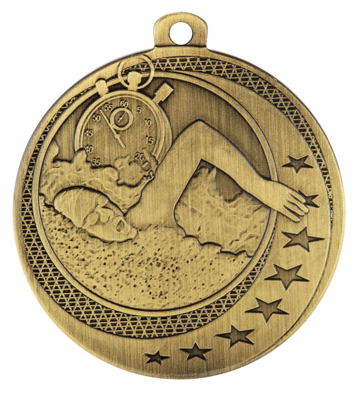 MW902G Swim Wayfare Medal Gold