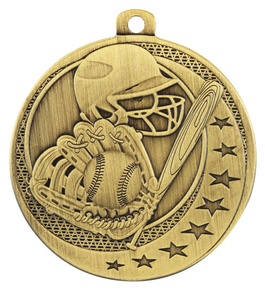 MW903G Baseball & Softball Wayfare Medal Gold