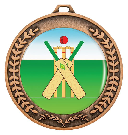 MY204B-K50 Accolade Medal Cricket Bronze