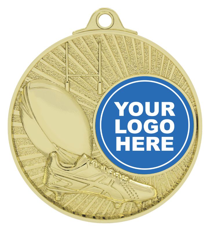 MY713G Blitz Medal Shiny Gold 5.2cm