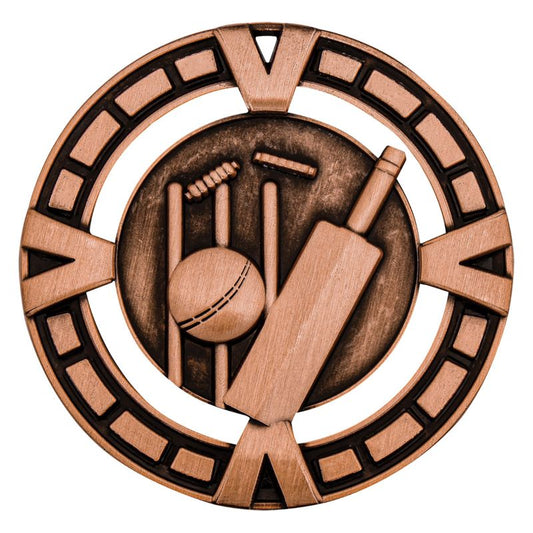 MY910B Cricket Varsity Medal Bronze