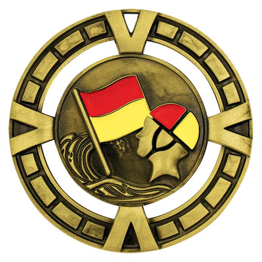 MY958G Lifesaving Varsity Medal Gold