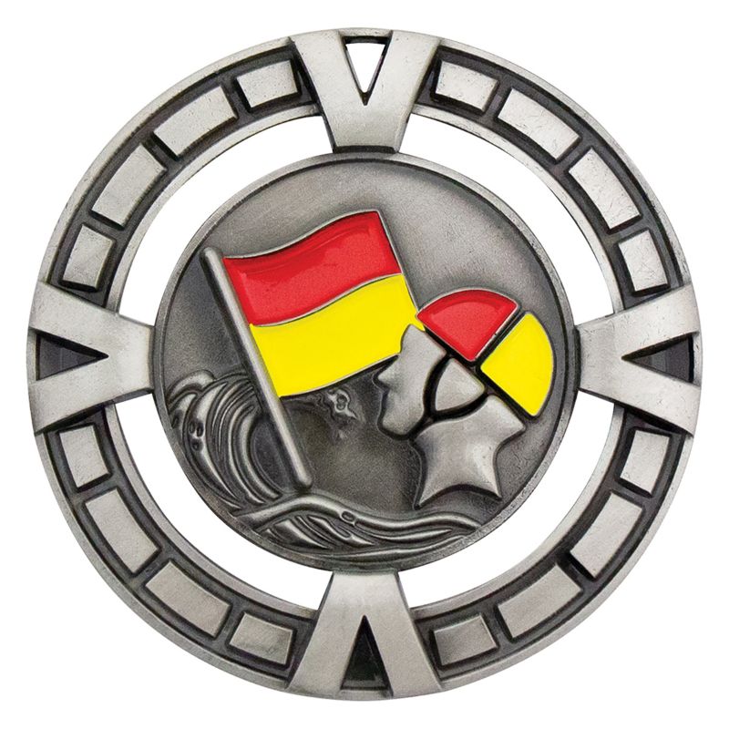 MY958S Lifesaving Varsity Medal Silver