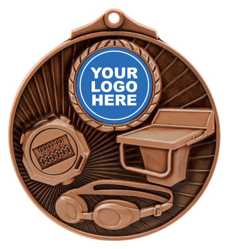 MZ130B Swim Summit Medal 7cm