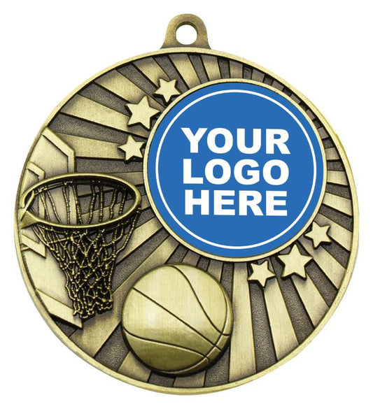 MZ607G Impact Medal Basketball Gold Medal 5cm