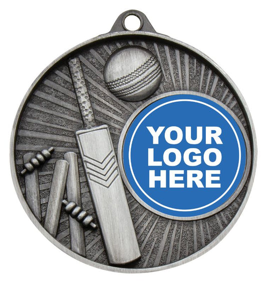 MZ610S Cricket Blitz Medal Antique Silver