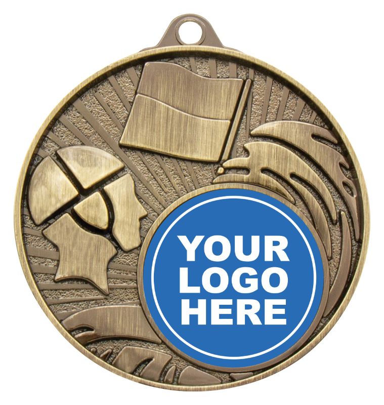 MZ658G Lifesaving Blitz Medal Antique Gold
