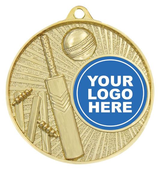 MZ710G Cricket Blitz Medal Shiny Gold