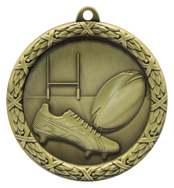 MZ813G Derby Wreath Gold 6.4cm