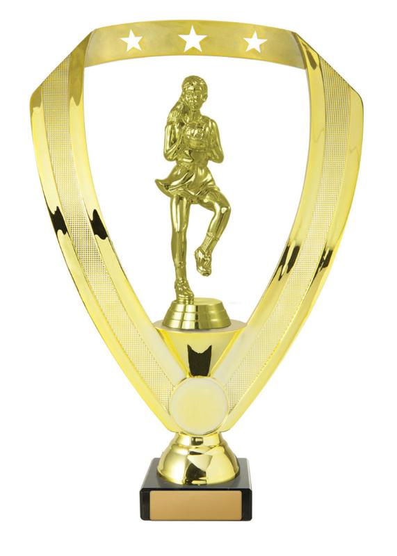 N24-2001 Netball Fig. on Base 24cm
