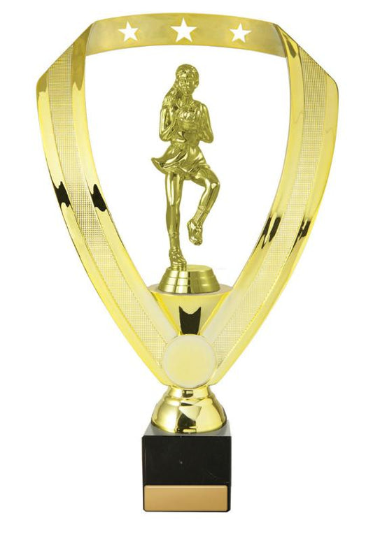 N24-2002 Netball Fig. on Column 27cm