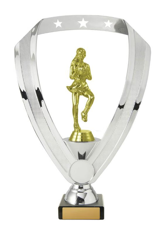 N24-2005 Netball Fig. on Base 24cm