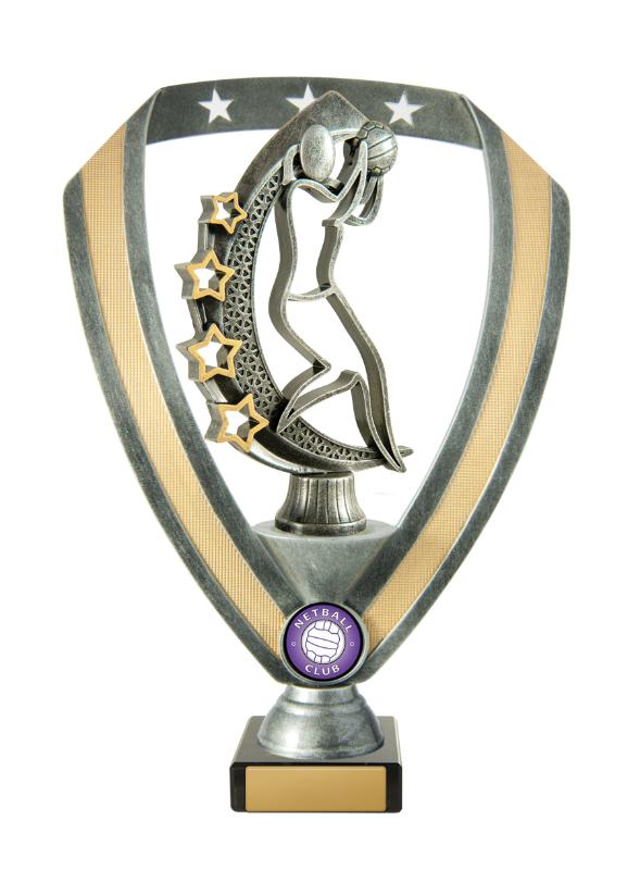 N24-2013 Netball Fig. on Base 24cm