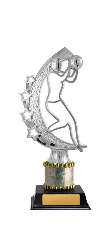 N24-2102 Netball Fig. on Column 20.1cm
