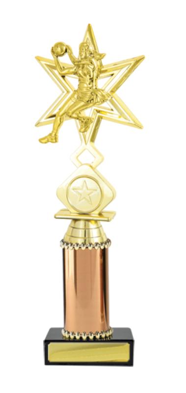 N24-2118 Netball Fig. on Column 26.3cm