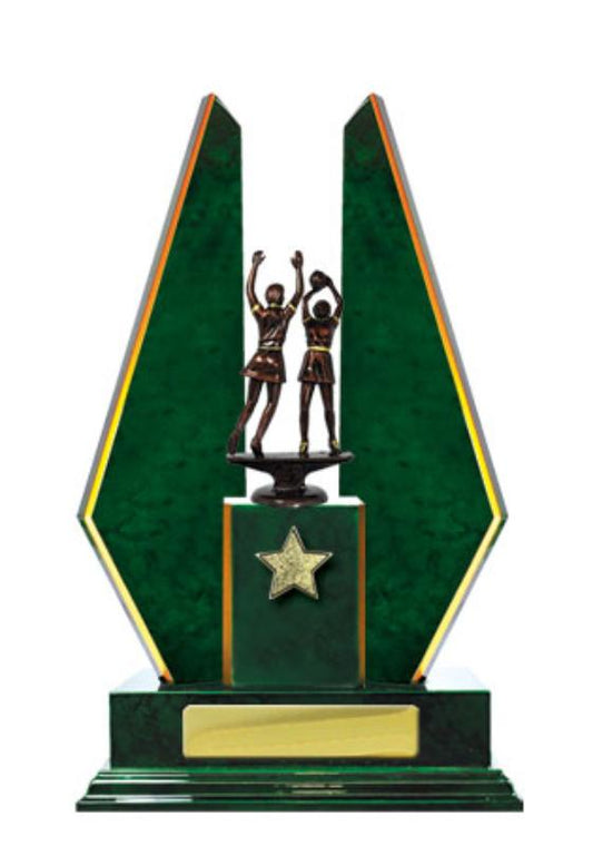 N24-2306GN Timber Buildup Netball 36.5cm