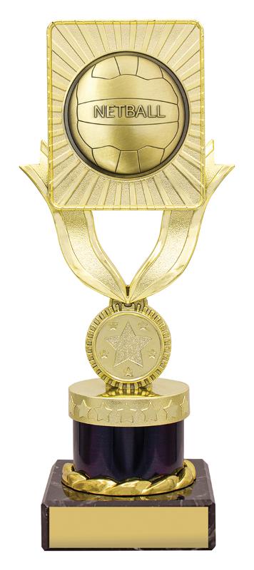 N4023 Netball Lynx Crest 20cm