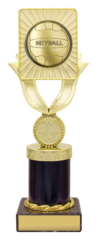 N4024 Netball Lynx Crest 22.5cm