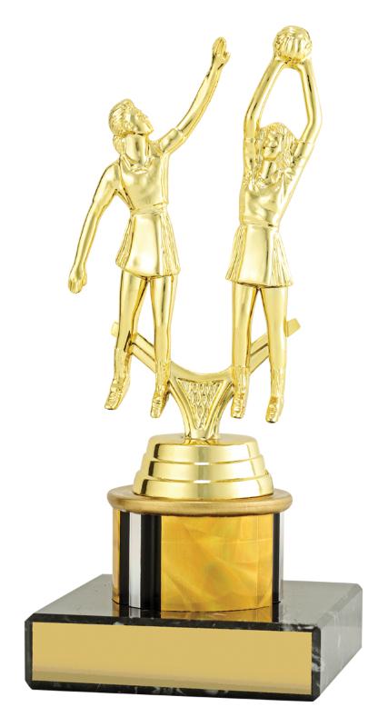 N4063 Netball Gold Dazzle 16.5cm