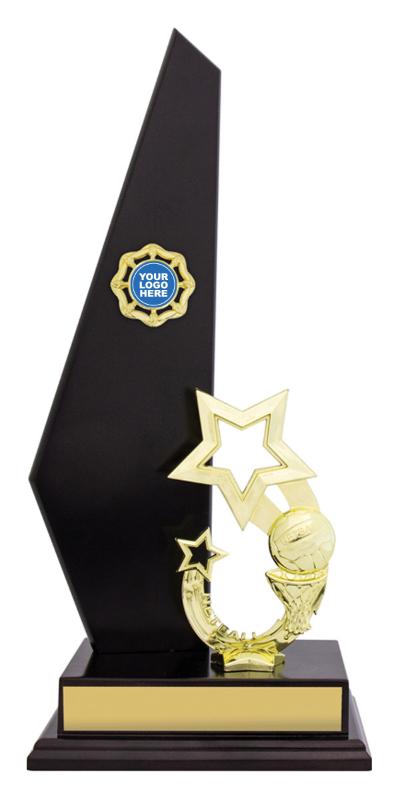 N4113 Netball Black Starboard 36.5cm