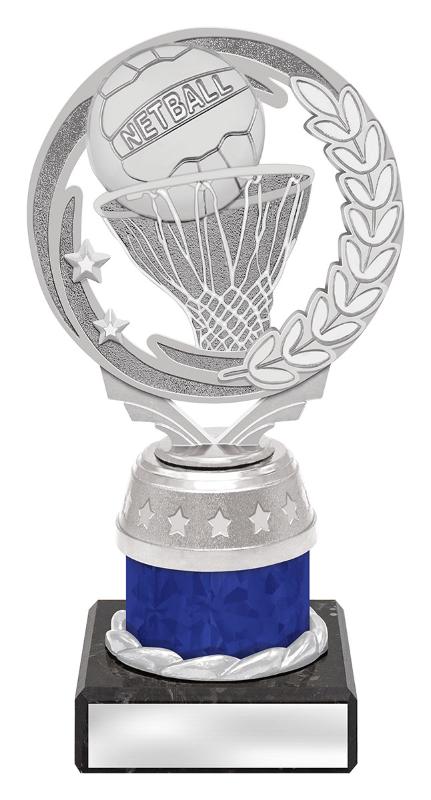 N4122 Netball Silver Torch 16.5cm