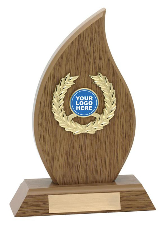 N4231 Netball Wood Flame 19.5cm