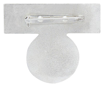 NB02S Emblem Name Bar Logo - Silver