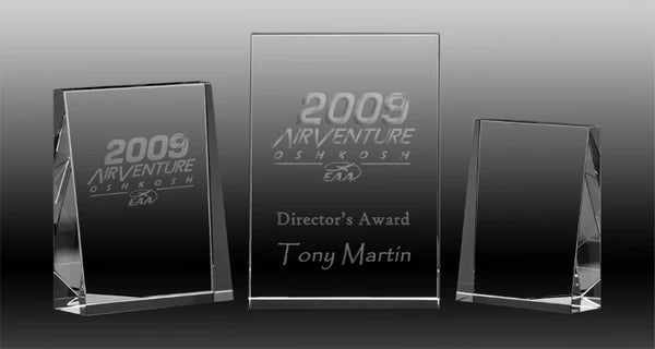 OC-W Crystal Wedge Award