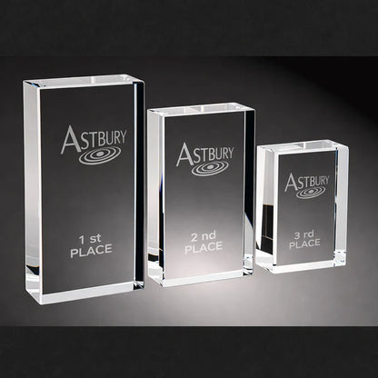 OCC-K Crystal Rectagular Award