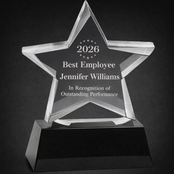 OCQ-541 Crystal Star Award 150mm